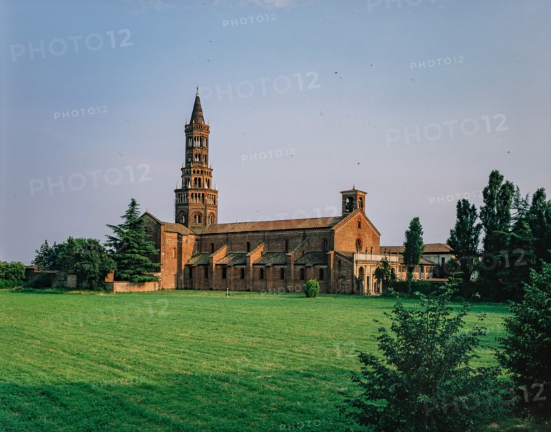 Veduta dell’Abbazia di Chiaravalle