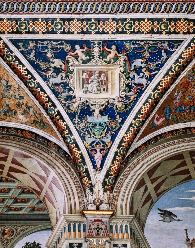 Voûte de la Libreria Piccolomini à Sienne