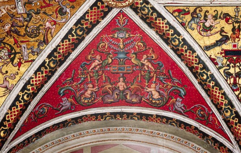 Voûte de la Libreria Piccolomini à Sienne