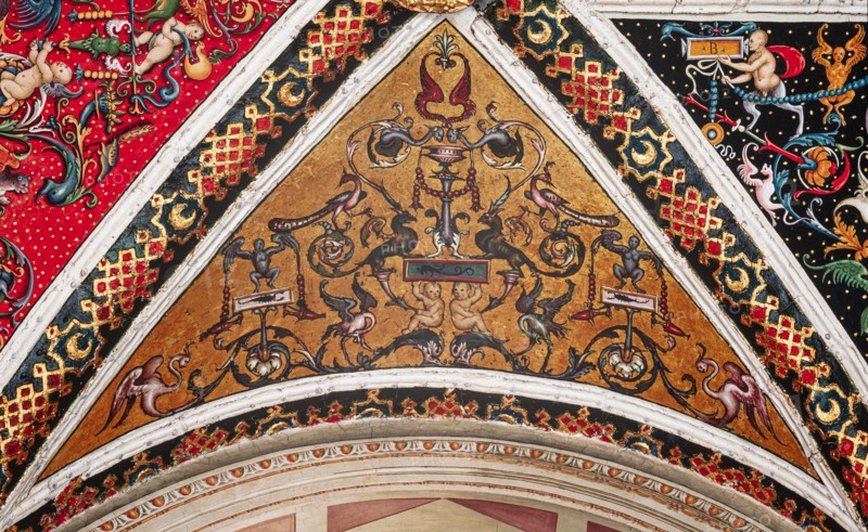 Voûte de la Libreria Piccolomini à Sienne