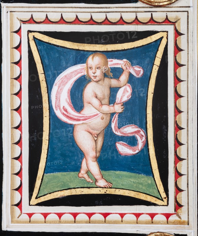 Décor du plafond de la Libreria Piccolomini à Sienne