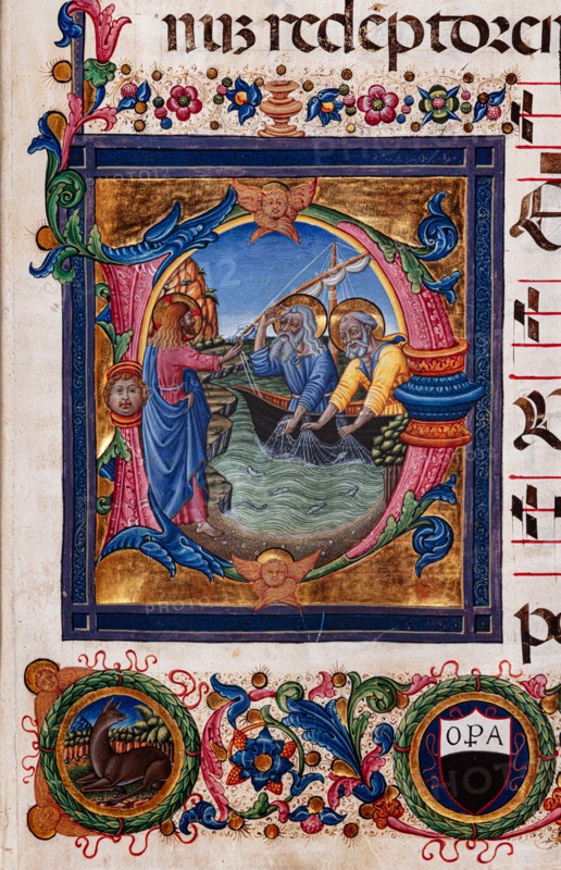 Recueil de chants conservé à la Libreria Piccolomini de Sienne