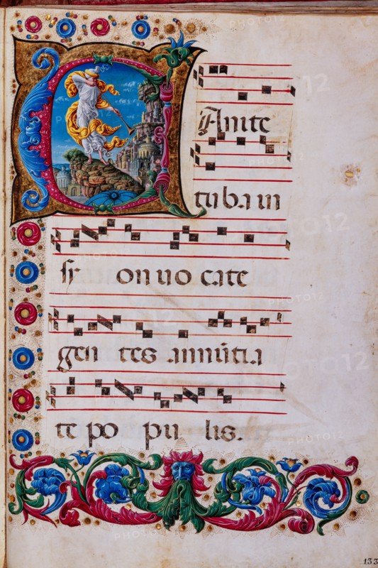 Recueil de chants conservé à la Libreria Piccolomini de Sienne
