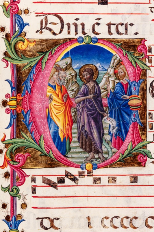 Recueil de chants conservé à la Libreria Piccolomini de Sienne