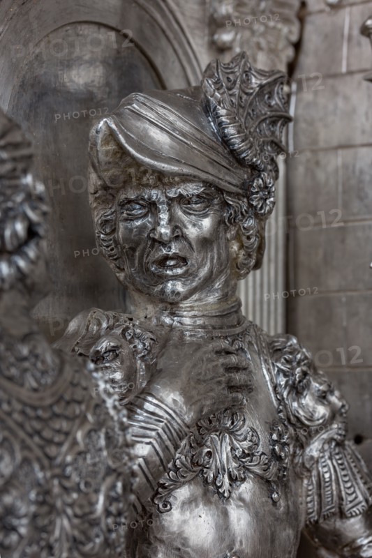 Détail de l'autel en argent du Trésor de Saint-Jean, Museo dell'Opera del Duomo, Florence