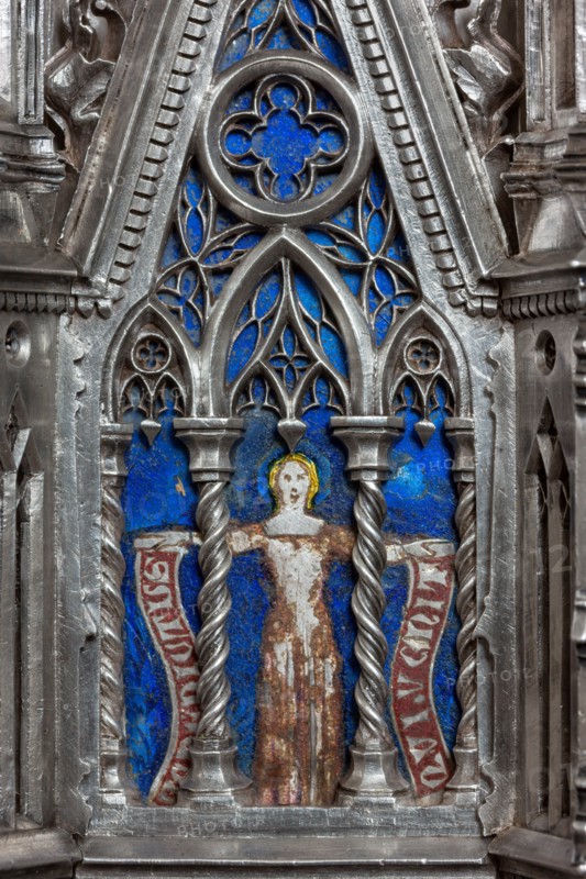 Détail de l'autel en argent du Trésor de Saint-Jean, Museo dell'Opera del Duomo, Florence