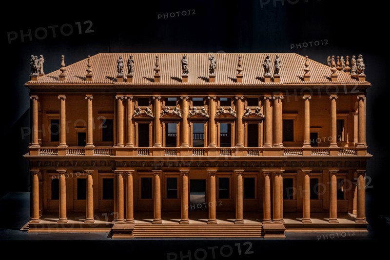 Model of Chiericati Palace in Vicenza, by Andrea Palladio