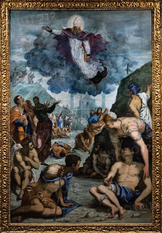 “St. Augustine heals the lame”, by Jacopo Tintoretto
