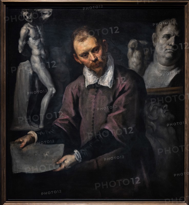 Portrait of a Man (Antonio Aliense?), by Jacopo Palma the Younger