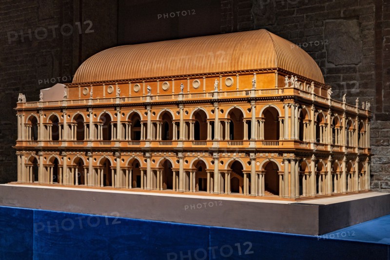 Wooden model of the Palladian Basilica