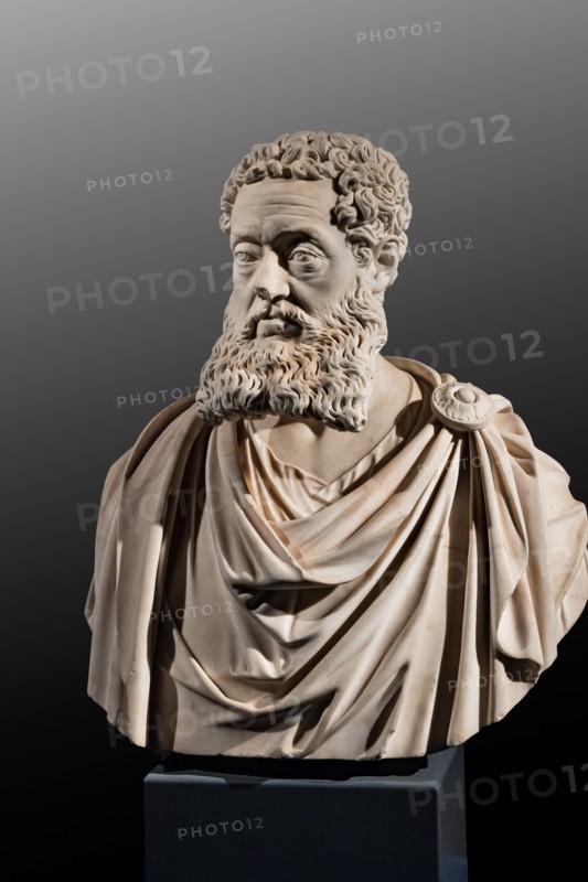 “Bust portrait of Vincenzo Pellegrini”, by Alessandro Vittoria