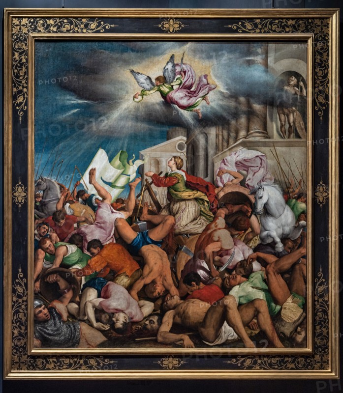 “Martyrdom of St. Catherine of Alessandria”, by Jacopo Bassano