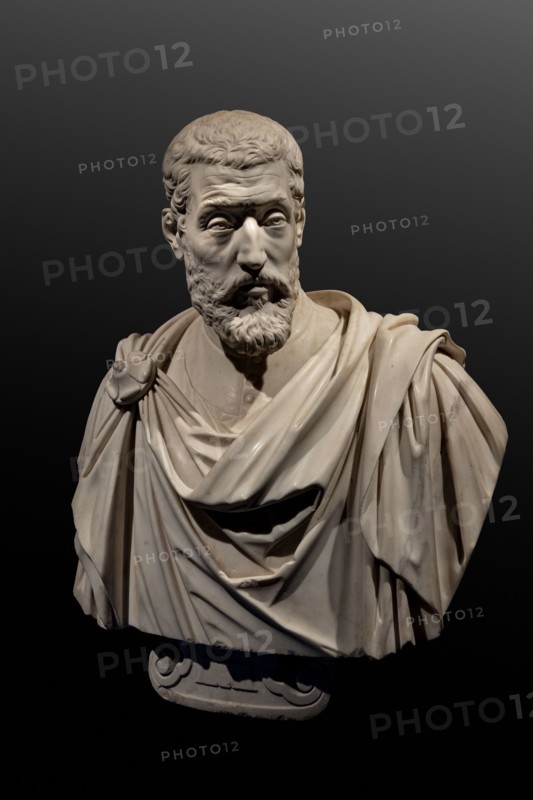 “Bust portrait of Orsatti Giustiniani”, by Alessandro Vittoria