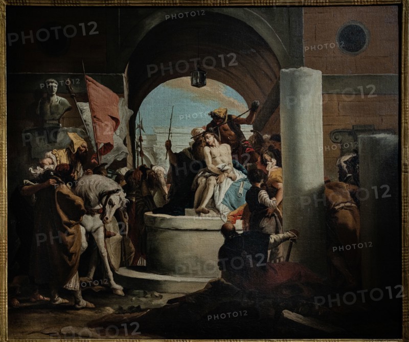Copy of “The Crowning of Thorns”, by  workshop of Giambattista Tiepolo