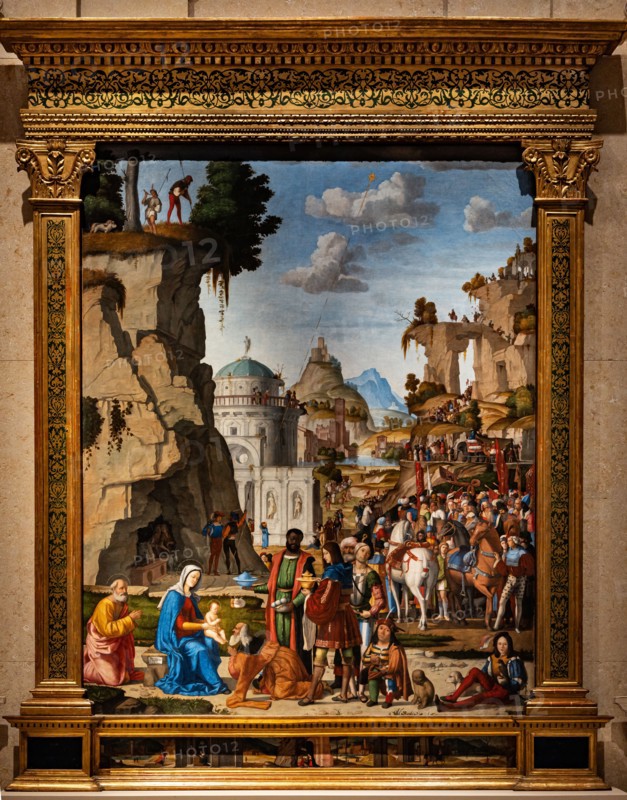“Adoration by the Wise Men”, by Marcello Fogolino