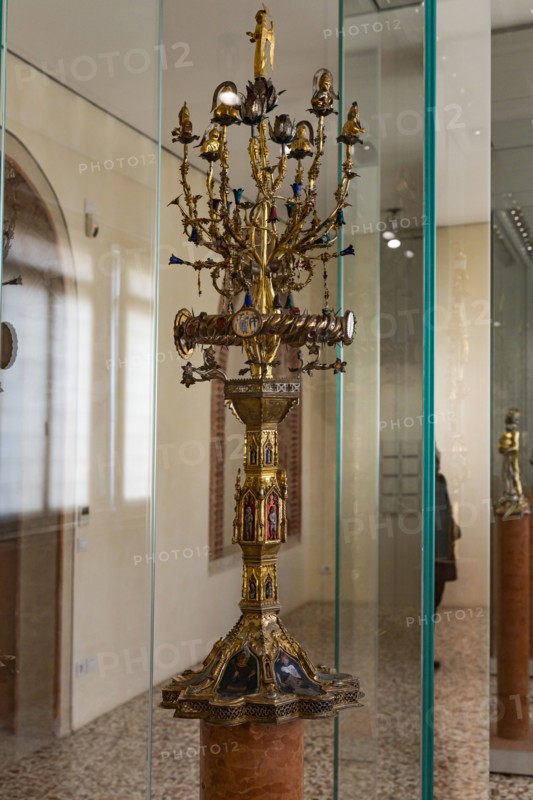 “Reliquary of the Holy Thorn”, by French and Venetian manufacture