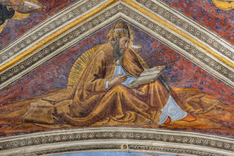 “The Four Doctors of the Church”, by Rosselli