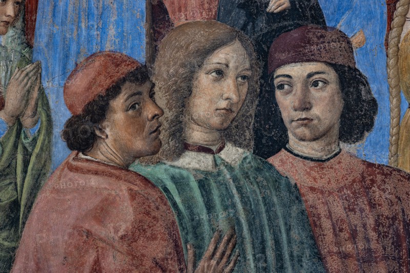“The Group of Neoplatonic Humanists”, by Rosselli