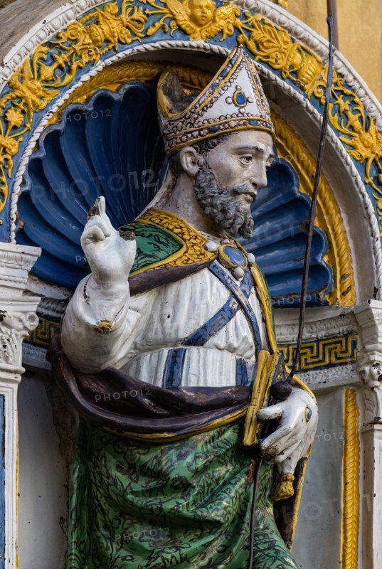 “Tabernacle of St. Ambrose”, by Giovanni Della Robbia