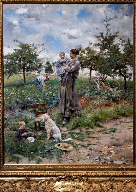“In the countryside” by Giovanni Boldini