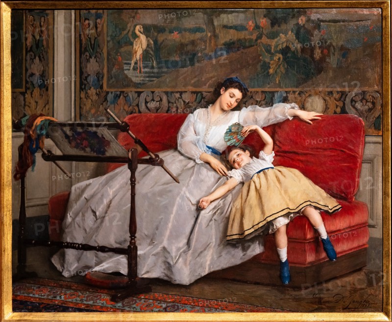 “Joys of Motherhood” by Leonard Gustave de Jonghe