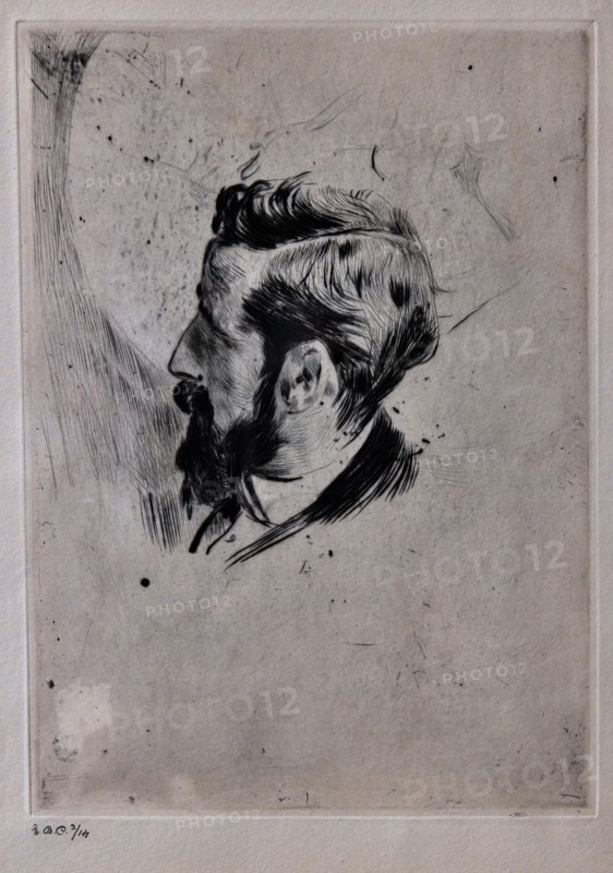 “Portrait of Paul Helleu” by Giovanni Boldini
