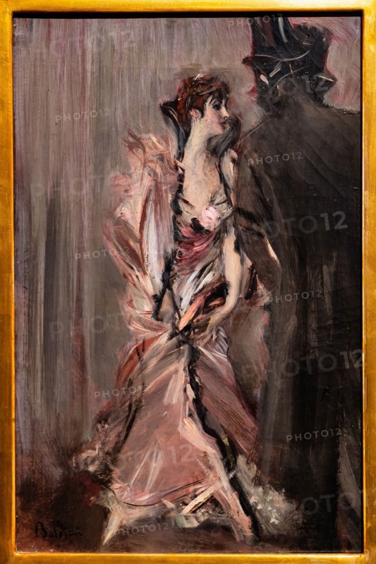 “Leaving the Ball” by Giovanni Boldini