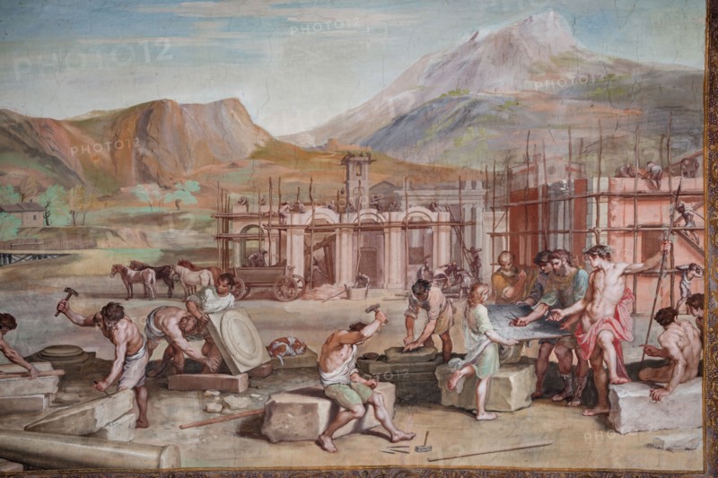 Sassuolo, Este Ducal Palace, the Bacchus Gallery