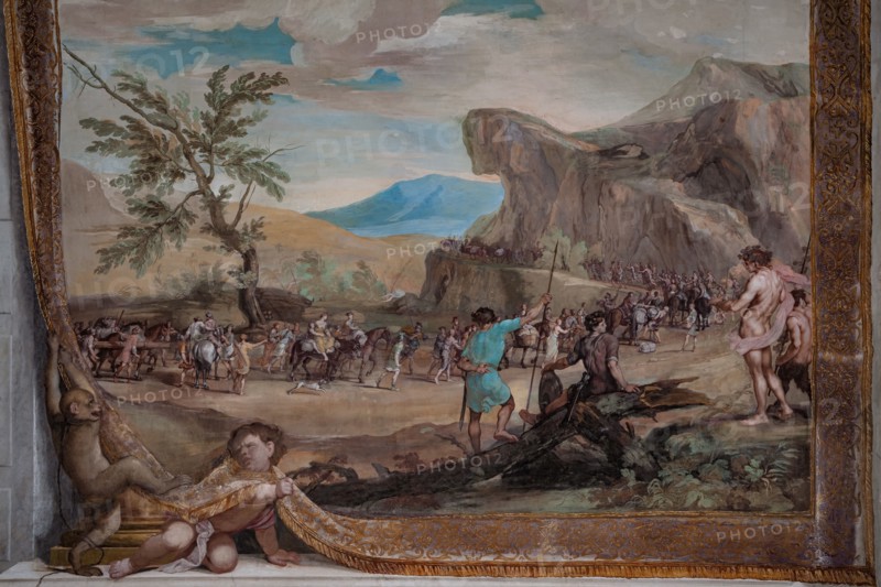 Sassuolo, Este Ducal Palace, the Bacchus Gallery