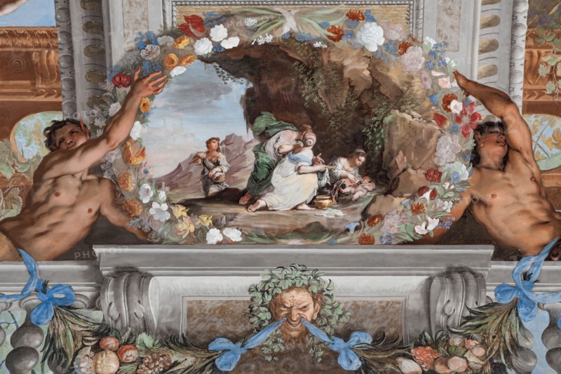 Sassuolo, Este Ducal Palace, the Bacchus Gallery
