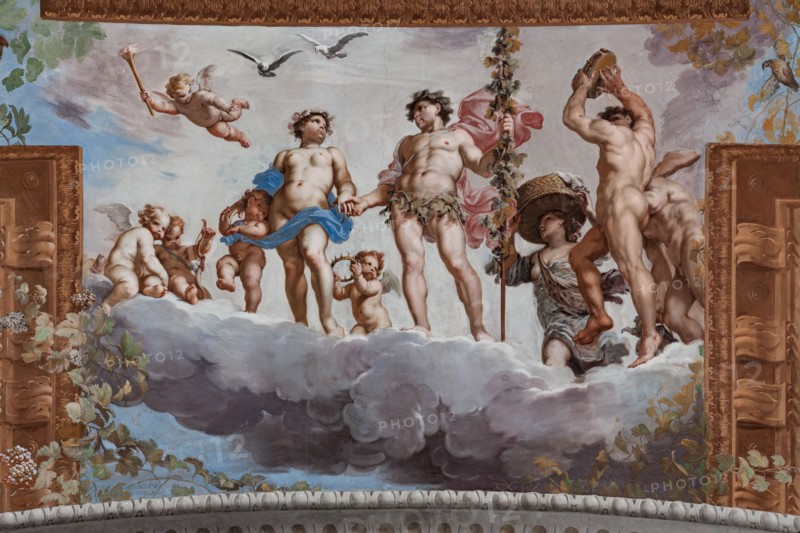 Sassuolo, Este Ducal Palace, the Bacchus Gallery