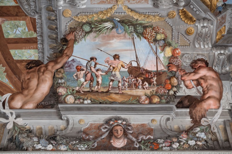 Sassuolo, Este Ducal Palace, the Bacchus Gallery