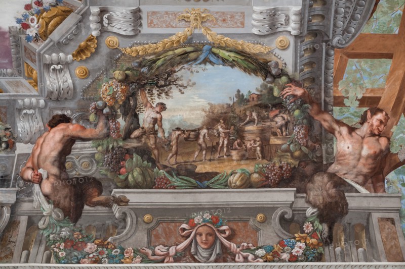 Sassuolo, Este Ducal Palace, the Bacchus Gallery