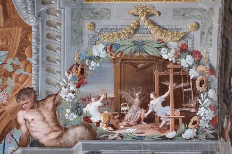 Sassuolo, Este Ducal Palace, the Bacchus Gallery