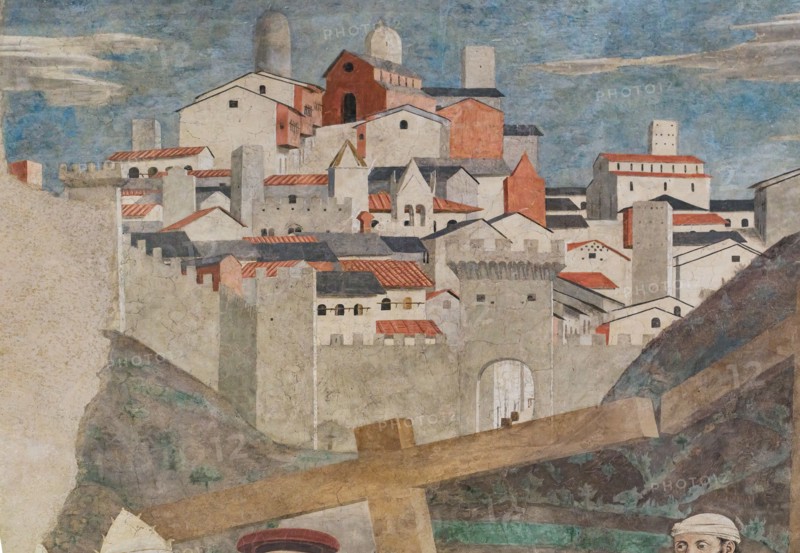 “Ritrovamento delle tre croci e verifica della Croce"