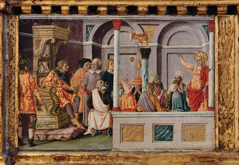 “Madonna col Bambino e i Santi Giacomo