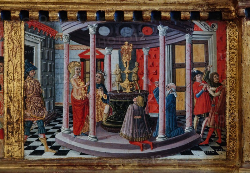 “Madonna col Bambino e i Santi Giacomo
