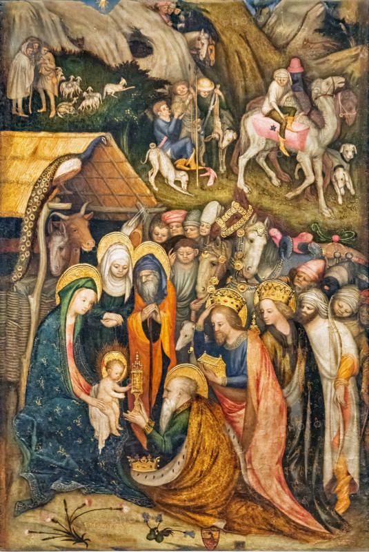“Adoration of the Magi”, by Stefano di Giovanni da Verona, 1435-8, tempera on panel.
Pinacoteca di Brera, Milano (MI) - Milan, Lombardia - Lombardy, Italia - Italy