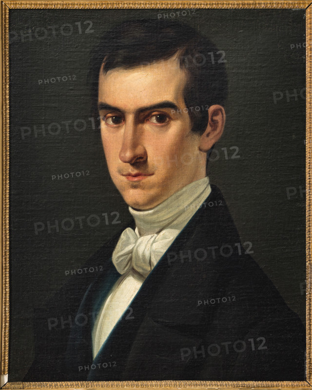 “Ritratto dell’Arciduca Ferdinando Carlo”, di Ferdinando Manzini (1817 - 18886).
Olio su tela, cm. 46,5 x 37.
Collezione Assicoop Unipol, inv. n° 797.
Collezione Assicoop - Unipol, Modena (MO), Emilia Romagna, Italia - Italy