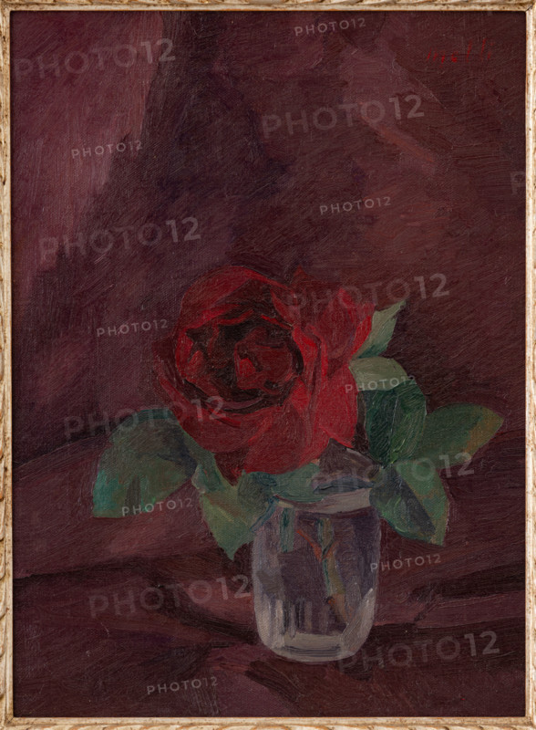 Collezione Assicoop Unipol, inv. n° 873: 
Roberto Melli; “ La Rosa ” ;
(olio su tela, 34x25).