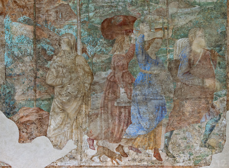 Pisa, Camposanto monumentale:
“Incendio di Sodoma”, affreschi di Benozzo Gozzoli, 1473/75.
Particolare.

[ENG]
Pisa, Monumental Cemetery: 
“Burning of Sodoma”, frescoes by Benozzo Gozzoli, 1473/75.
Detail.
Camposanto Monumentale, Pisa (PI), Toscana - Tuscany, Italia - Italy