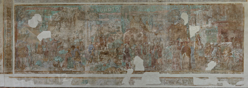 Pisa, Monumental Cemetery: 
“The Meeting of Esau and Jacob - The Rape of Dinah”, frescoes by Benozzo Gozzoli, 1473/75.
Camposanto Monumentale, Pisa (PI), Toscana - Tuscany, Italia - Italy