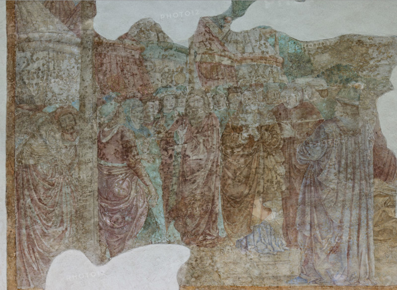 Pisa, Monumental Cemetery: 
“Moses and the Tablets of the Alliance”, frescoes by Benozzo Gozzoli, 1478/79.
Detail.
Camposanto Monumentale, Pisa (PI), Toscana - Tuscany, Italia - Italy