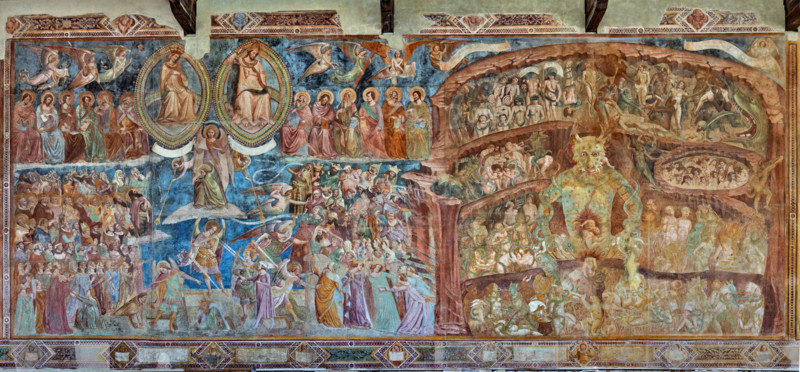 Pisa, Camposanto monumentale:
“Giudizio Universale”.  Affreschi di Buonamico Buffalmacco, 1336/1341.

[ENG]
Pisa, Monumental Cemetery: "The Last Judgement”. Frescoes by Buonamico Buffalmacco, 1336/1341.
Camposanto Monumentale, Pisa (PI), Toscana - Tuscany, Italia - Italy