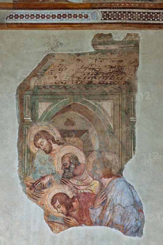 Pisa, Camposanto monumentale, parete est:
frammento dell’ “Incredulità di S.Tommaso” . Affreschi di Buonamico Buffalmacco, 1336/1341.

[ENG]
Pisa, Monumental Cemetery, East Wall: 
fragment of the "Incredulity of St. Thomas”. Frescoes by Buonamico Buffalmacco, 1336/1341.
Camposanto Monumentale, Pisa (PI), Toscana - Tuscany, Italia - Italy