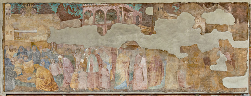 Pisa, Camposanto monumentale:
“Morte e funerali di San Ranieri” , affresco di Antonio Veneziano, 1384/1386.

[ENG]
Pisa, Monumental Cemetery: 
“Death and Funeral of Saint Ranieri”, fresco by Antonio Veneziano, 1384/1386.
Camposanto Monumentale, Pisa (PI), Toscana - Tuscany, Italia - Italy