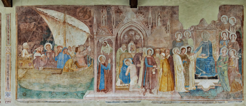 Pisa, Camposanto monumentale:
“San Ranieri in Terrasanta”, affresco di Andrea di Bonaiuto, 1376/1378.

[ENG]
Pisa, Monumental Cemetery: 
“Saint Ranieri in the Holy Land”, fresco by Andrea di Bonaiuto, 1376/1378.
Camposanto Monumentale, Pisa (PI), Toscana - Tuscany, Italia - Italy