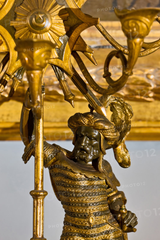 Palermo, Palazzo Reale o Palazzo dei Normanni, Appartamento Reale, Sala dei Viceré: testa di moro.

[ENG]
Palermo, The Royal Palace or Palazzo dei Normanni (Palace of the Normans), The Royal Apartment, The Viceroy Room: Moorish head.
Palazzo Reale (Palazzo dei Norma, Palermo (PA), Sicilia - Sicily, Italia - Italy