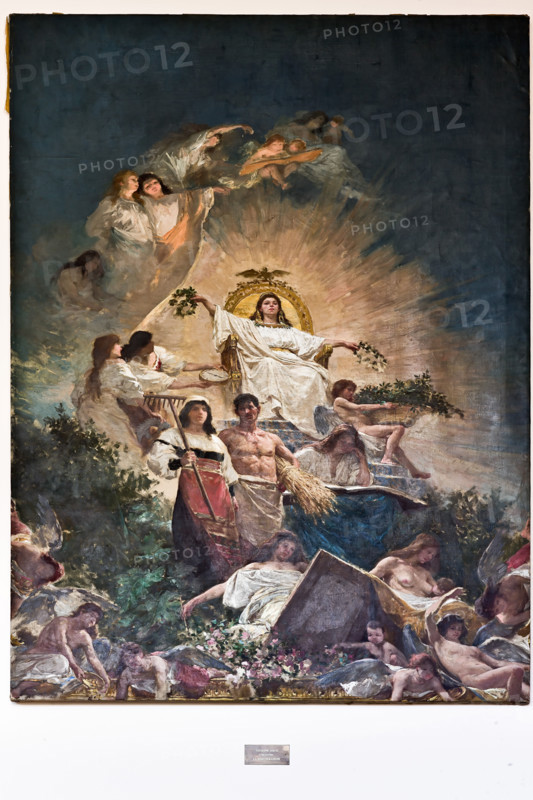 Palermo, Palazzo Reale o Palazzo dei Normanni, Appartamento Reale, corridoio che porta alla sala dei Vicere´: "La Remunerazione", di Giuseppe Sciuti (1834-1911).


[ENG]
Palermo, The Royal Palace or Palazzo dei Normanni (Palace of the Normans), The Royal Apartment,  corridor which leads to the Viceroy Room: "The Remuneration", by Giuseppe Sciuti, (1834-1911).
Palazzo Reale (Palazzo dei Norma, Palermo (PA), Sicilia - Sicily, Italia - Italy
