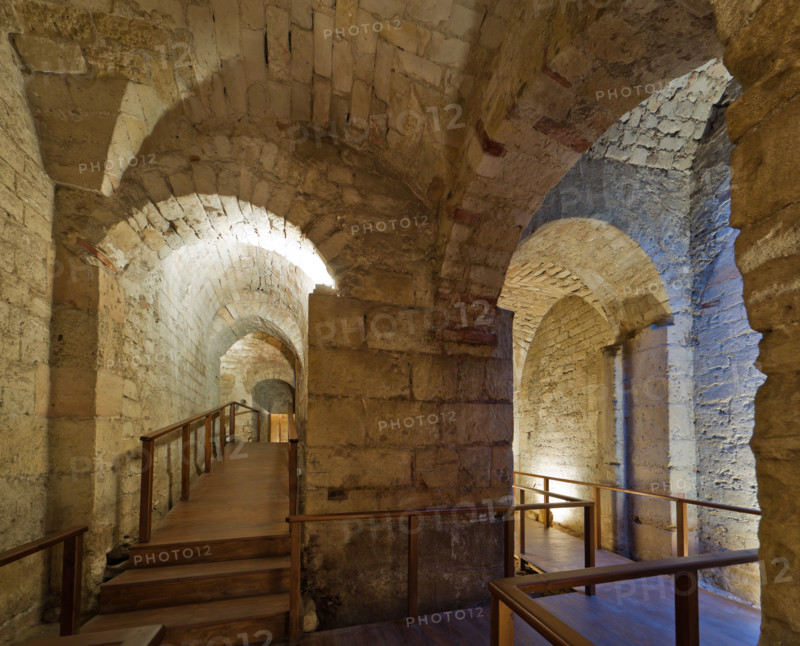 Palermo, Palazzo Reale o Palazzo dei Normanni, ala Montalto: le segrete.

[ENG]
Palermo, The Royal Palace or Palazzo dei Normanni (Palace of the Normans), the Montalto wing: the dungeons.
Palazzo Reale (Palazzo dei Norma, Palermo (PA), Sicilia - Sicily, Italia - Italy